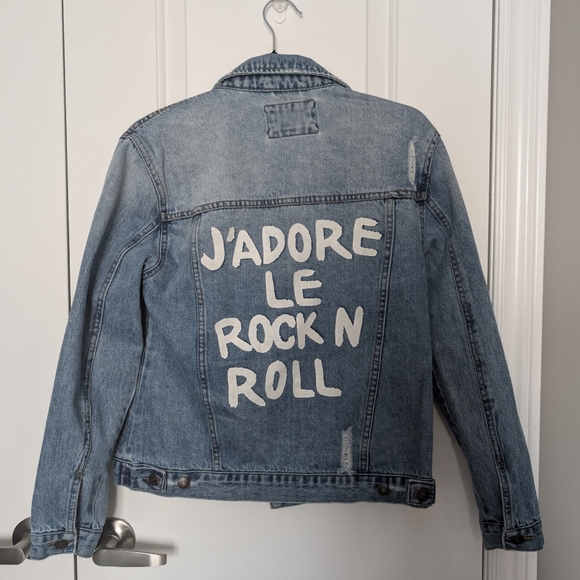 F21 denim Jacket - Picture 4 of 5